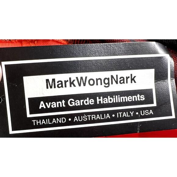 Mark Wong Nark Avant Garde Habiliments Bodycon Dress Women's S Pink Built in Bra - Picture 6 of 8